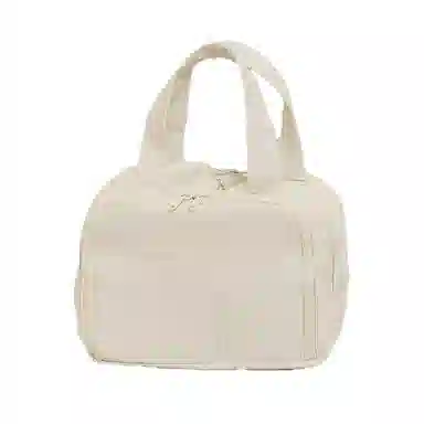 馨枕居 韩版双宽开口化妆包大容量分区便携式女高颜值旅行洗 漱收纳包