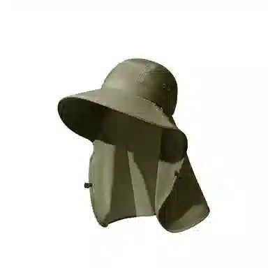 稻草人 夏季户外登山钓鱼遮阳防紫外线 简约百搭 锦纶 防晒帽 男女同款情侣款