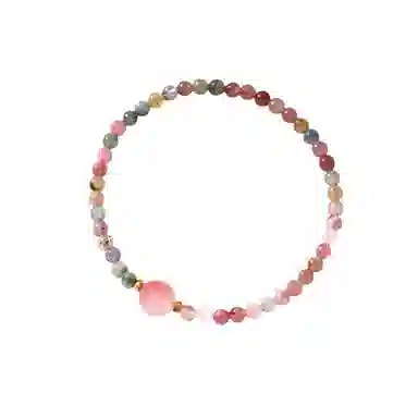 希遇 春雨星糖  新中式国朝轻奢 文艺 高级精致小众设计 温柔大方 时尚雅致 日常通勤百搭 琉璃 玉石手串 男女同款情侣款