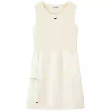 太平鸟 时尚舒适背心拼接无袖连衣裙 女款