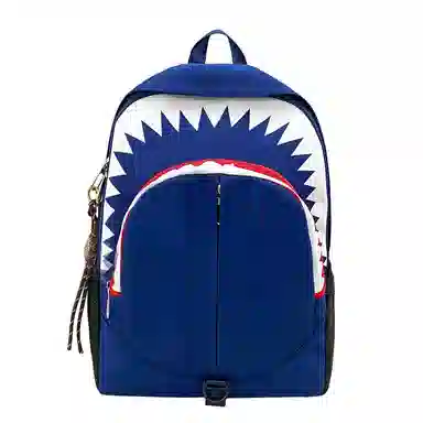 垣途者 潮牌鲨鱼夜光街头潮流学生 尼龙 双肩包 男女同款情侣款 多色