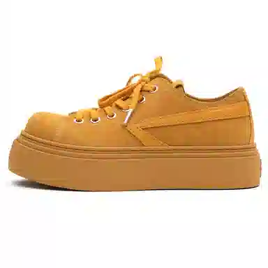 SMFK Suede Low Sneakers Ginger