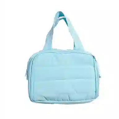 馨枕居 韩版双宽开口化妆包大容量分区便携式女高颜值旅行洗 漱收纳包