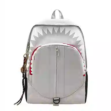 垣途者 潮牌鲨鱼夜光街头潮流学生 尼龙 双肩包 男女同款情侣款 多色