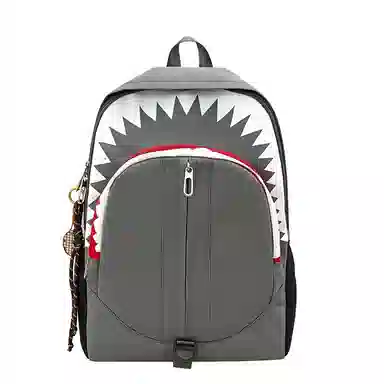 垣途者 潮牌鲨鱼夜光街头潮流学生 尼龙 双肩包 男女同款情侣款 多色