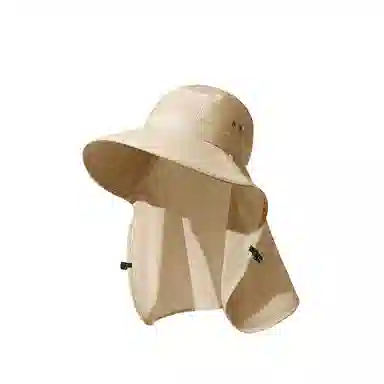 稻草人 夏季户外登山钓鱼遮阳防紫外线 简约百搭 锦纶 防晒帽 男女同款情侣款