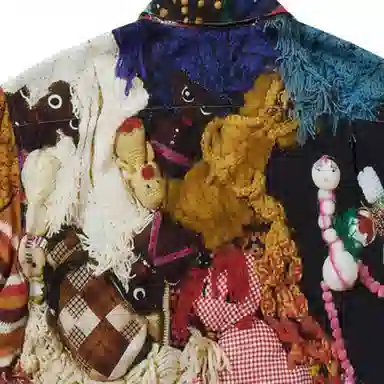 Supreme FW18 Mike Kelley Rayon Shirt