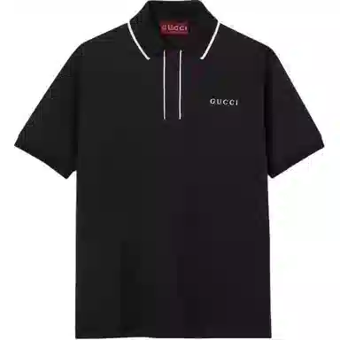 Gucci Logo Polo Black
