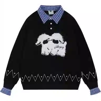 木清清 宽松通勤优雅卫衣 女款