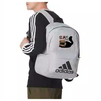 adidas Classic Badge Backpack Grey Black