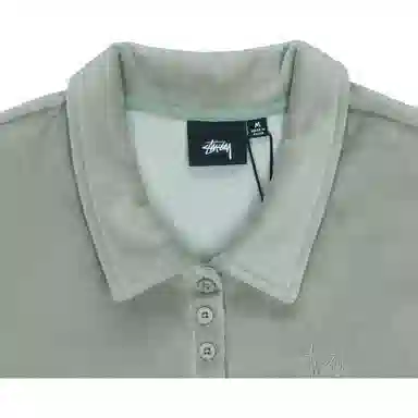 Stussy Polo Shirt Grey