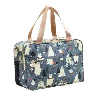 馨枕居 高颜值卡通化妆包女大容量学生宿舍干湿分离收纳包外出便携洗漱包