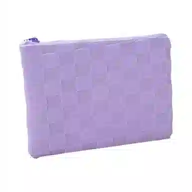 馨枕居 棋盘格可爱化妆包大容量高级感时尚收纳包拿手里舒适女生包包