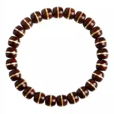 木盛缘 【一线药师  鼠你有钱】老型珠文玩佛珠 紫金鼠 手串 男女同款情侣款