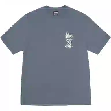 Stussy DOUBLE DRAGON TEE PIGMENT DYED T