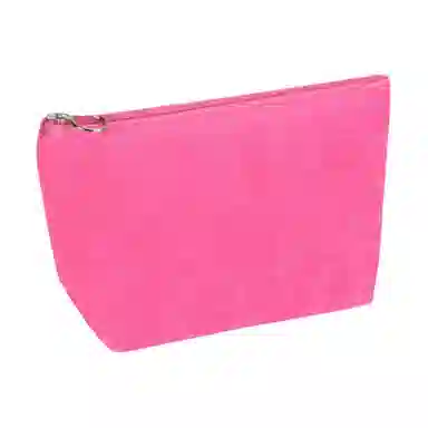 馨枕居 简约粉色化妆包大容量高级感收纳包旅行手提袋出行便携女包包