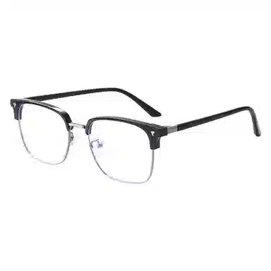 Anxious Retro Semi-Rimmed Optical Glasses