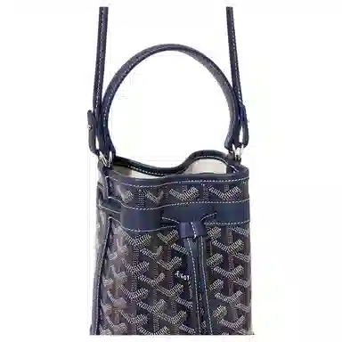 Goyard Petit Flot Navy