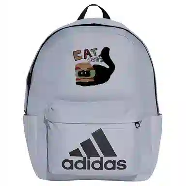 adidas Classic Badge Backpack Grey Black