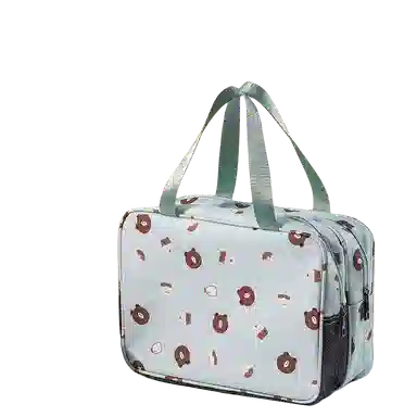 馨枕居 高颜值卡通化妆包女大容量学生宿舍干湿分离收纳包外出便携洗漱包