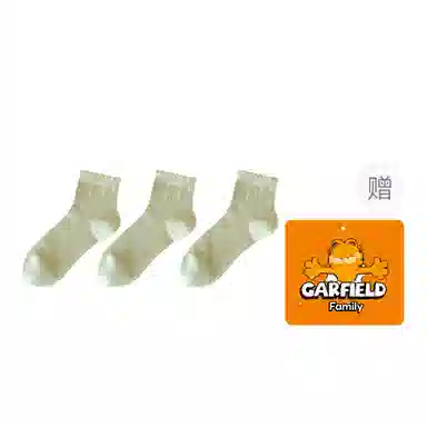 Garfield Family Boneless Thin Lace Mesh Socks Gift Set