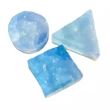 馨枕居 夏日解压捏捏乐蓝透海盐透明海洋慕斯 玩具