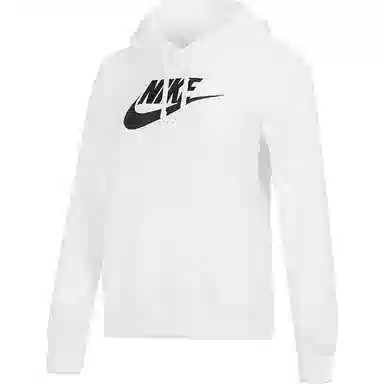 Nike Club Fleece Hoodie White