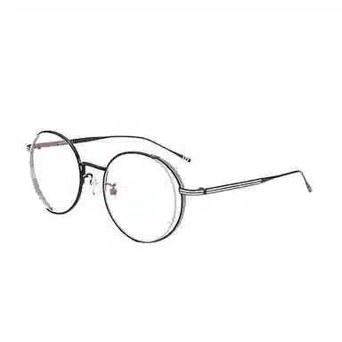 佐川 时尚文艺镂空 显瘦斯文学院风 近视 可配防蓝光变色 合金 圆形 光学镜架 男女同款情侣款