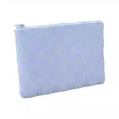 馨枕居 棋盘格可爱化妆包大容量高级感时尚收纳包拿手里舒适女生包包