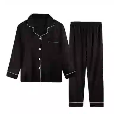 顶瓜瓜 蟒纹冰丝绸提花简约舒适可外穿家居服睡衣套装 女款