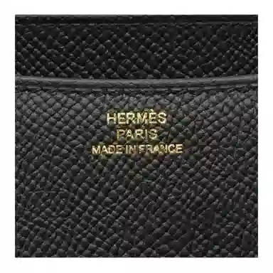 HERMES Constance 19 Epsom Noir