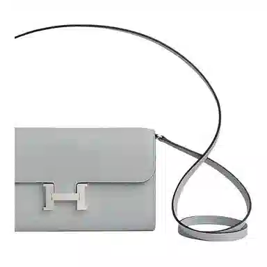 Hermes Constance Long To Go Bleu Glacier