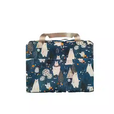 馨枕居 高颜值卡通化妆包女大容量学生宿舍干湿分离收纳包外出便携洗漱包