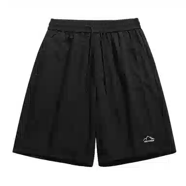 顶峰保罗 无性别主义多巴胺薄款五分裤潮牌速干宽松户外透气亲肤松紧腰抽绳时尚百搭休闲短裤 男女同款