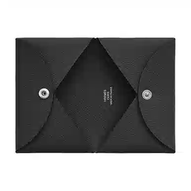HERMES Calvi Epsom Noir