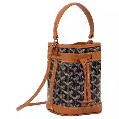 Goyard Petit Flot Black Brown