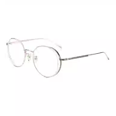 佐川 时尚文艺镂空 显瘦斯文学院风 近视 可配防蓝光变色 合金 圆形 光学镜架 男女同款情侣款