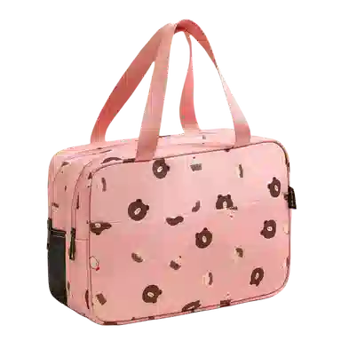 馨枕居 高颜值卡通化妆包女大容量学生宿舍干湿分离收纳包外出便携洗漱包