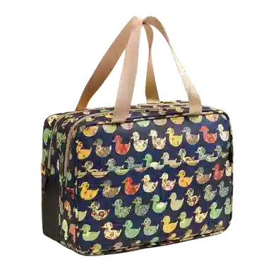 馨枕居 高颜值卡通化妆包女大容量学生宿舍干湿分离收纳包外出便携洗漱包