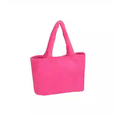 馨枕居 简约粉色化妆包大容量高级感收纳包旅行手提袋出行便携女包包