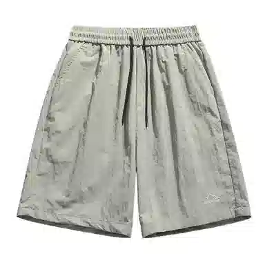 顶峰保罗 无性别主义多巴胺薄款五分裤潮牌速干宽松户外透气亲肤松紧腰抽绳时尚百搭休闲短裤 男女同款