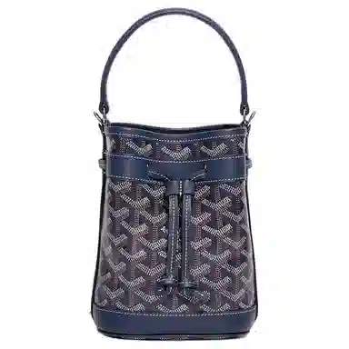 Goyard Petit Flot Navy