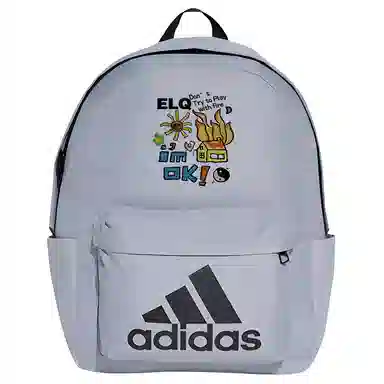adidas Classic Badge Backpack Grey Black