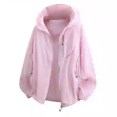美式高街骑行适用透气舒适潮流连帽单品防晒服 男女同款