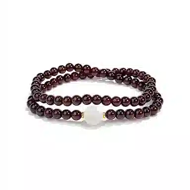 【S925纯银|鸿运当头】 七七银饰 时来运转 转运珠 平安纳福 好运常在 新中式国风高级感 气质百搭 好运 玛瑙 玉石手串 男女同款情侣款