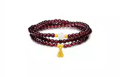 百利金 吉祥福禄 国潮复古新中式平安纳福顺遂如意本命年小众设计简约精致气质显白转运珠手饰 琉璃 手串 男女同款情侣款