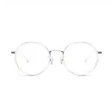 佐川 时尚文艺镂空 显瘦斯文学院风 近视 可配防蓝光变色 合金 圆形 光学镜架 男女同款情侣款