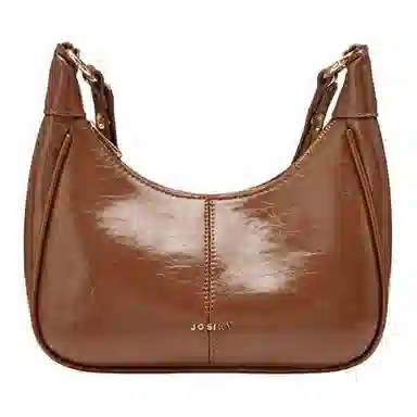 卓诗尼 复古百搭 合成革 斜挎单肩包 中号 女款 多色