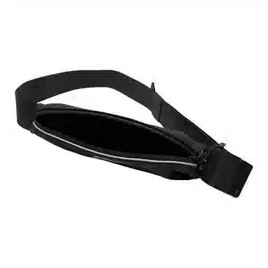 乔丹 飞影 时尚简约轻便专业收纳轻薄户外跑步 运动休闲 腰包 男女同款情侣款 黑色