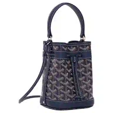 Goyard Petit Flot Navy